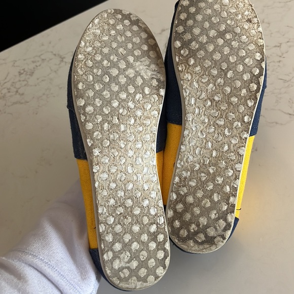 Women’s blue and gold TOMS - Picture 6 of 7